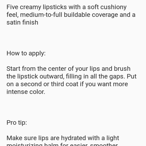 Belk Beauty Makeup Nwt Belk Beauty The Sophisticated Pout Set